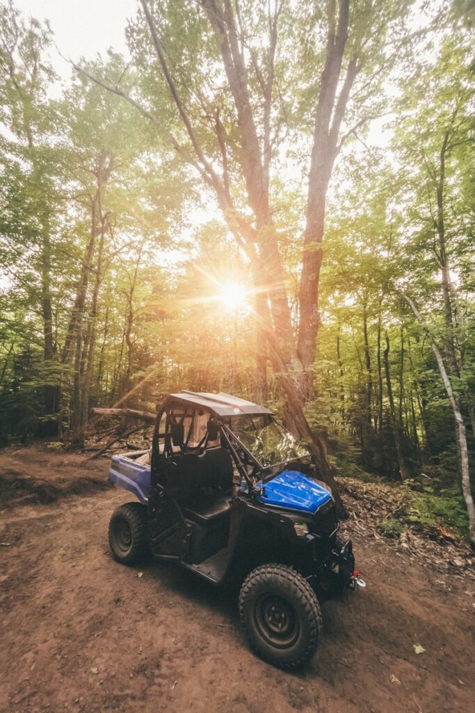 quad biking in verbier